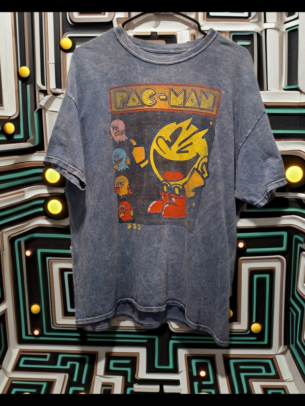 Vintage Graphic Short Sleeve Tee - Blue